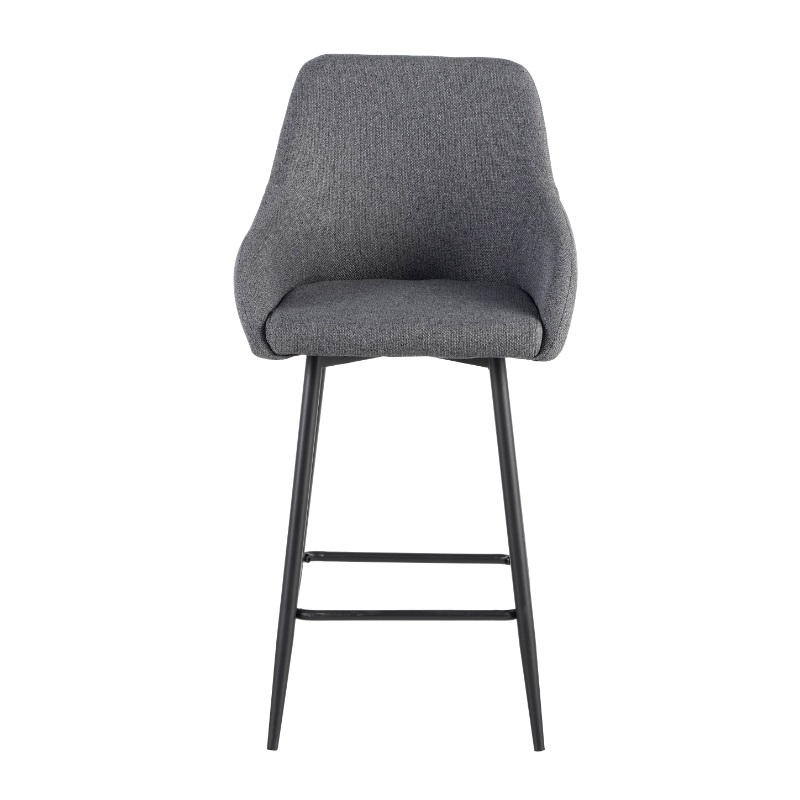 Myria bar stool - grey, , medium-null