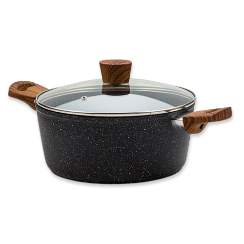 Nava nature non stick casserole stone 28cm-null