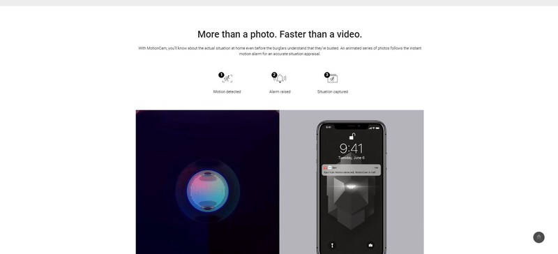Ajax pir motioncam (video verification ) white, , medium-null