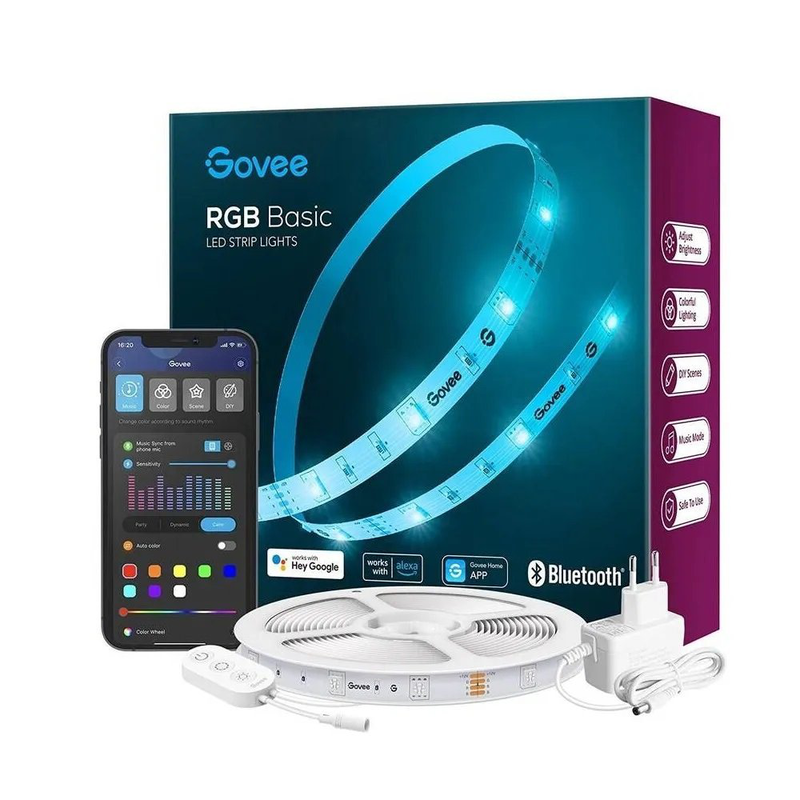 Govee led light strip rgb smart Wi-Fi & bt 5m, , medium-null