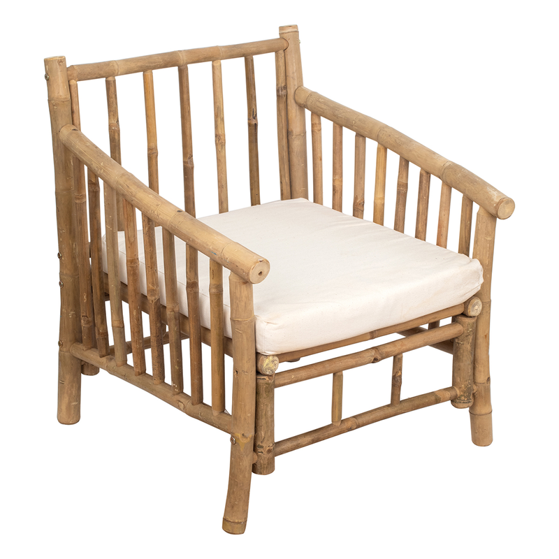 Bamboo armchair, , medium image number null