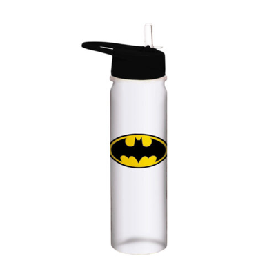 Pyramid dc comics batman logo plastic water bottle 450ml, , medium