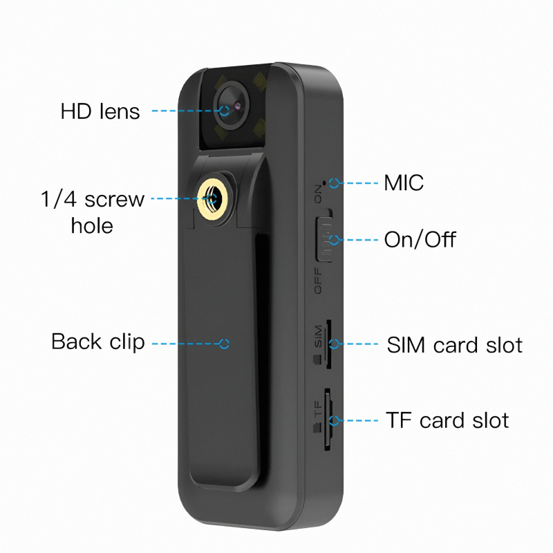 Vstar 4G camera cb77 φορητή κάμερα σώματος 4G επαναφορτιζόμενη, , medium-null