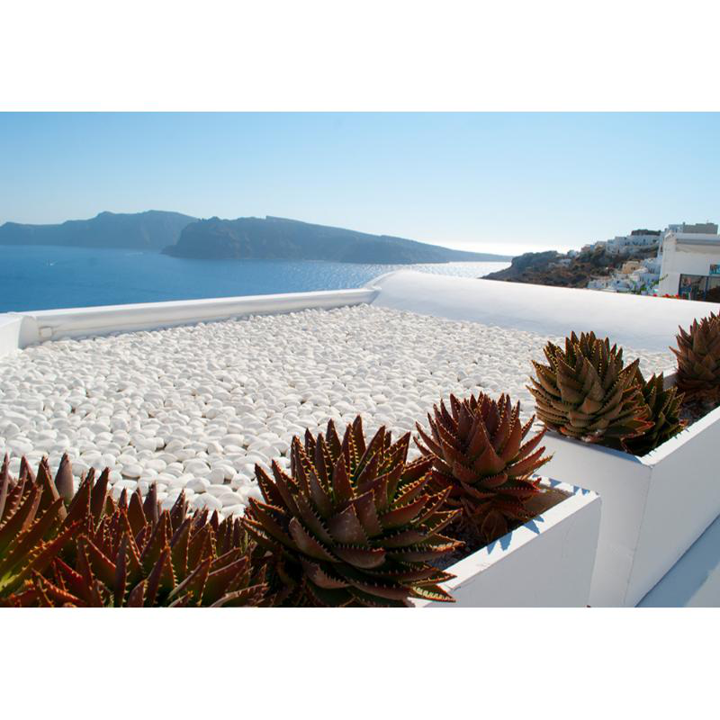 Skyra pebble rock thassos 3-6cm 10kg - white, , medium image number null