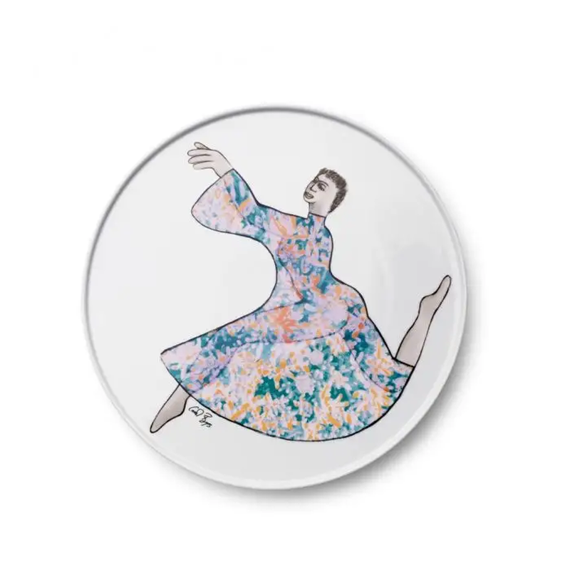 Product image: Platter round 28cm dancer, , medium-null