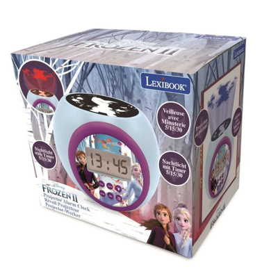 Lexibook frozen projector alarm clock with timer rl977fz, , medium