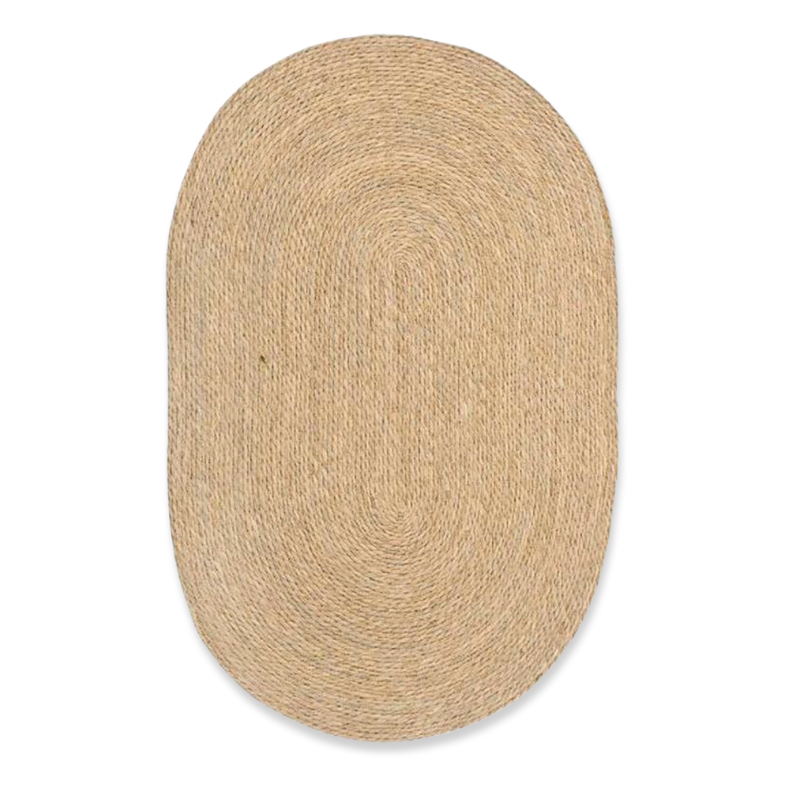 Ai oval seagrass floor mat 80x120cm, , medium image number null