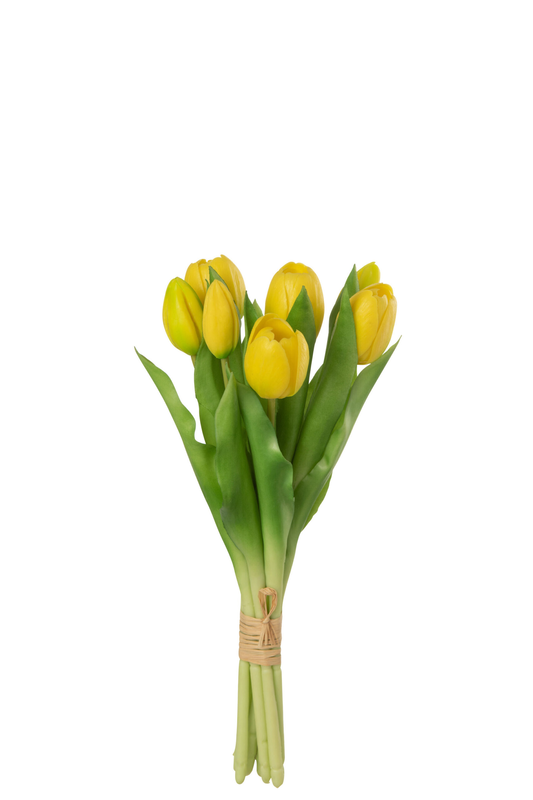 Bouquet tulips 7 pieces pu yellow, , medium-null