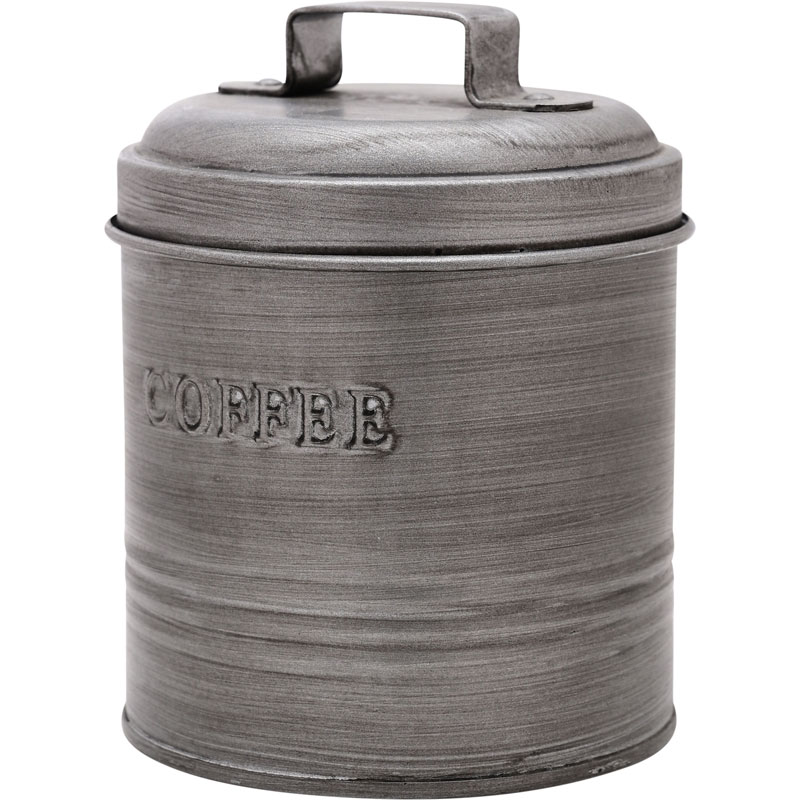 Estia coffee container metallic 11x11x14cm, , medium-null