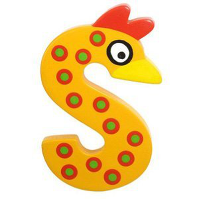 English letter s, , medium