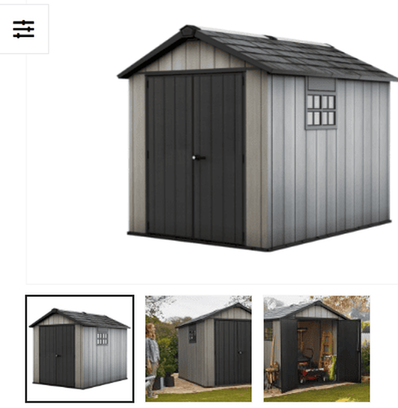Product image: Keter αποθηκη oakland 7.5 x 9 woodlook, , medium-null