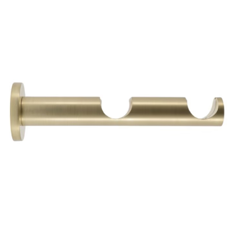 Product image: Mobois double curtain rod support base d28/20 95-175 gold mat-null