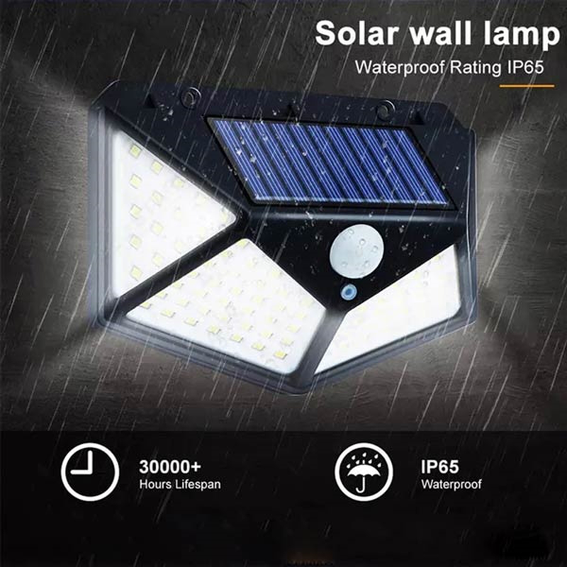 Ηλιακό φως τοίχου 600lm/100led-null