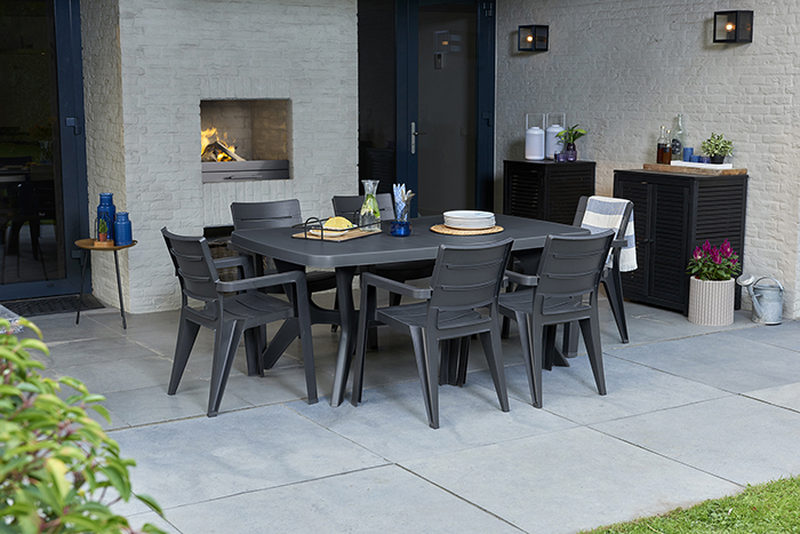 Keter baltimore table anthracite, , medium image number null