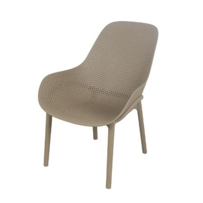 Nora outdoor chair 59.7x76x82cm - taupe, , medium