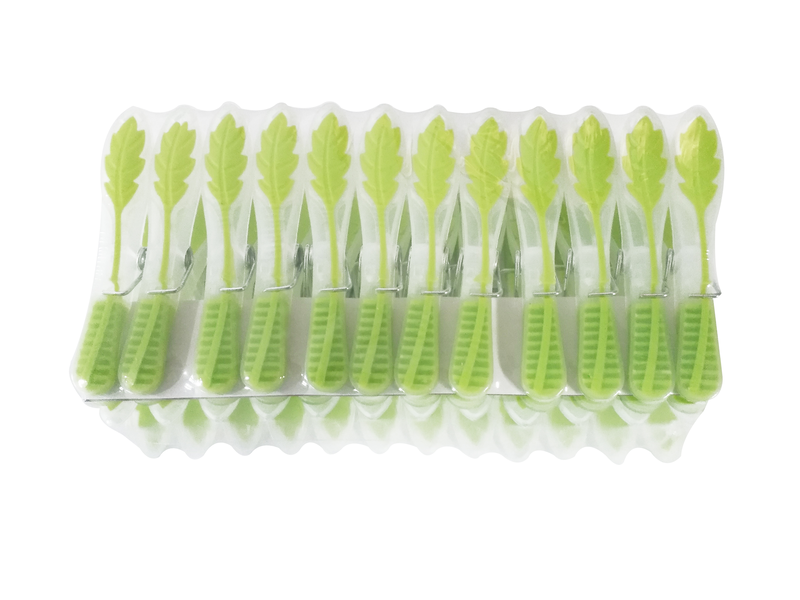 Clothes pegs 24pcs green, , medium-null