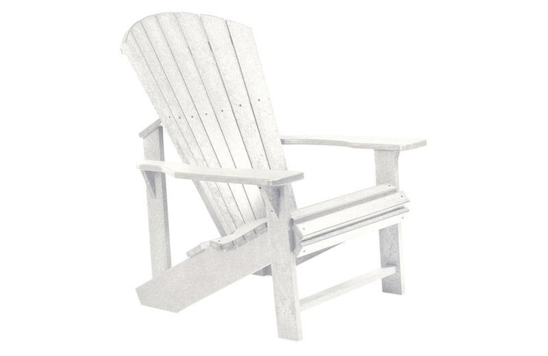 C01-02 classic adirondack chair - white, , medium-null