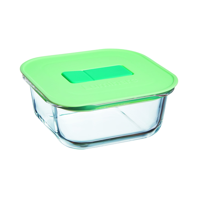 Luminarc joy box square  530ml - mint lid, , medium
