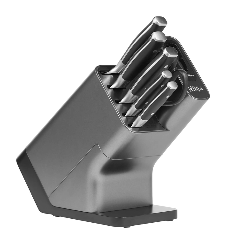 Product image: Ninja k32006eu knife block with sharpener set 6pcs, , medium-null