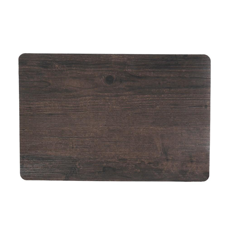 Espiel placemat pvc black 45 x 30cm wood, , medium image number null