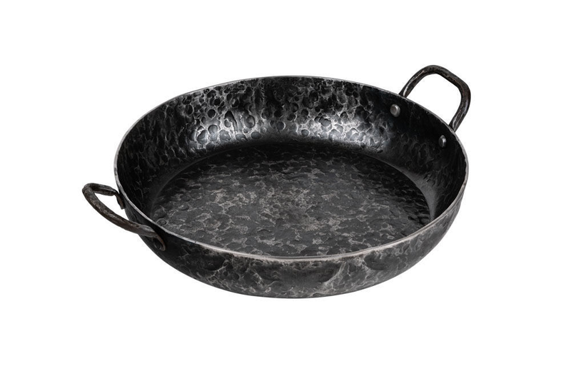 Forged carbon steel frying pan with two handles 28cm, , medium image number null