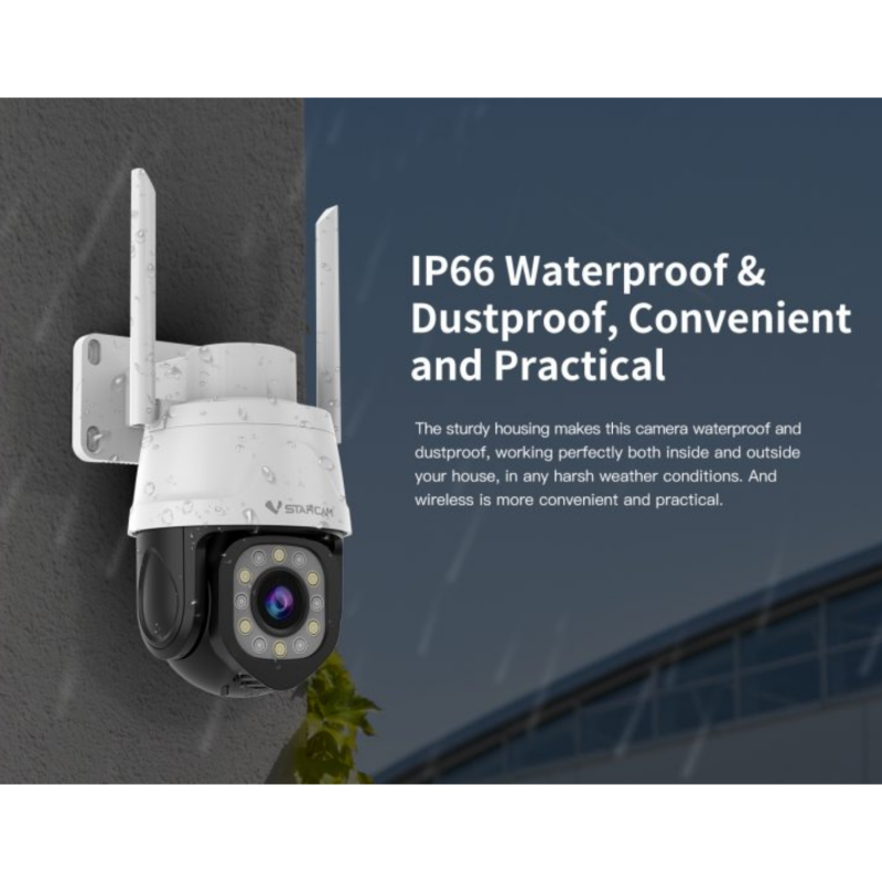 Vstarcam outdoor camera 8mp dual band Wi-Fi night vision, , medium image number null