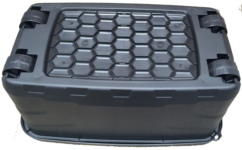 Strata heavy duty trunk box 145l with pulll handle, , medium image number null