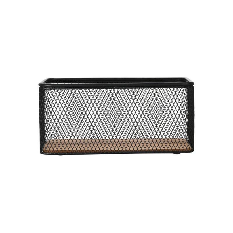 Estia wired storage basket 24x16.5x11cm - black, , medium image number null