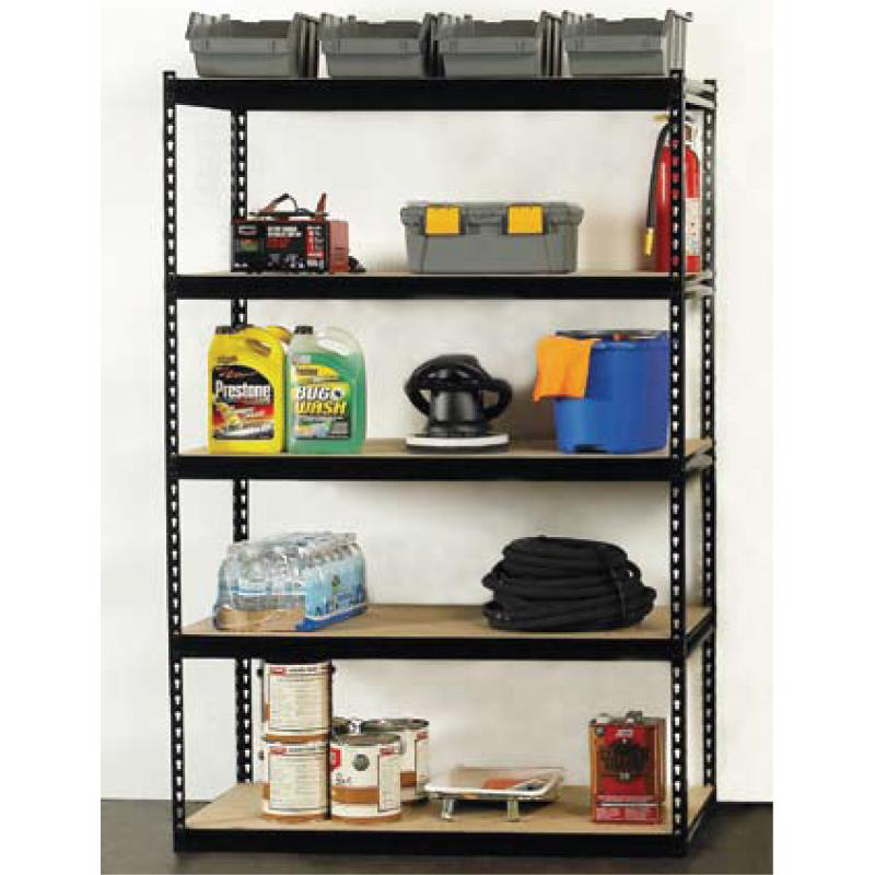 Tiddy 5-layer shelving unit 121x46x183cm, , medium image number null