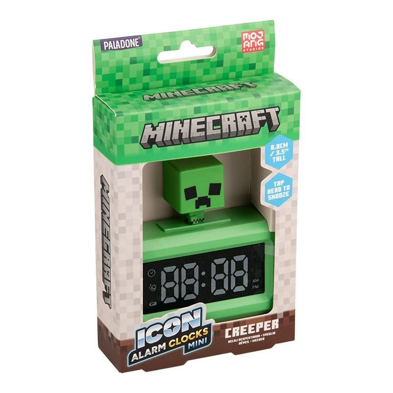 Paladone icon alarm clocks minecraft - creeper mini character pp14724mcf, , medium-null