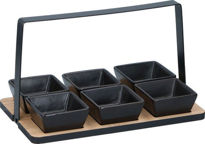 Alpina appetizer tray 14x24x14cm 6pcs, , medium-null
