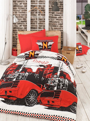 Children car single duvet cover set duvet cover bed sheet | pillow case 2, , medium