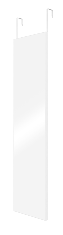 Superliving mdf over door mirror 30x120cm - silver, , medium image number null