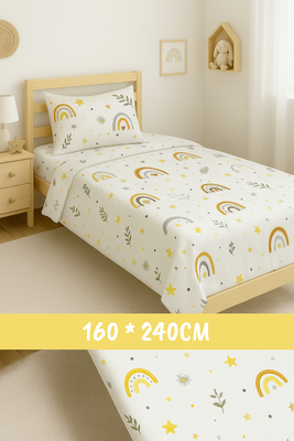 Elephant set sheet 160 * 240 cm, , medium