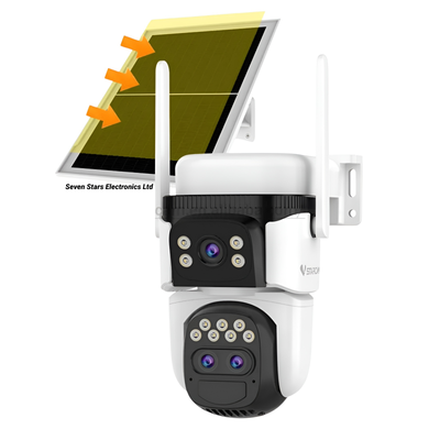Vstarcam 4G camera 10x zoom with solar panel