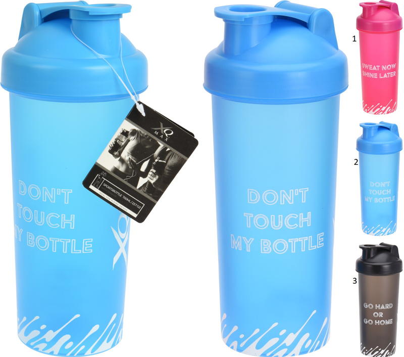 Sports bottle 700ml 3 assorted colors, , medium image number null