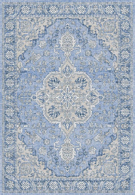 Bahama carpet 160x230 beige/light blue 1