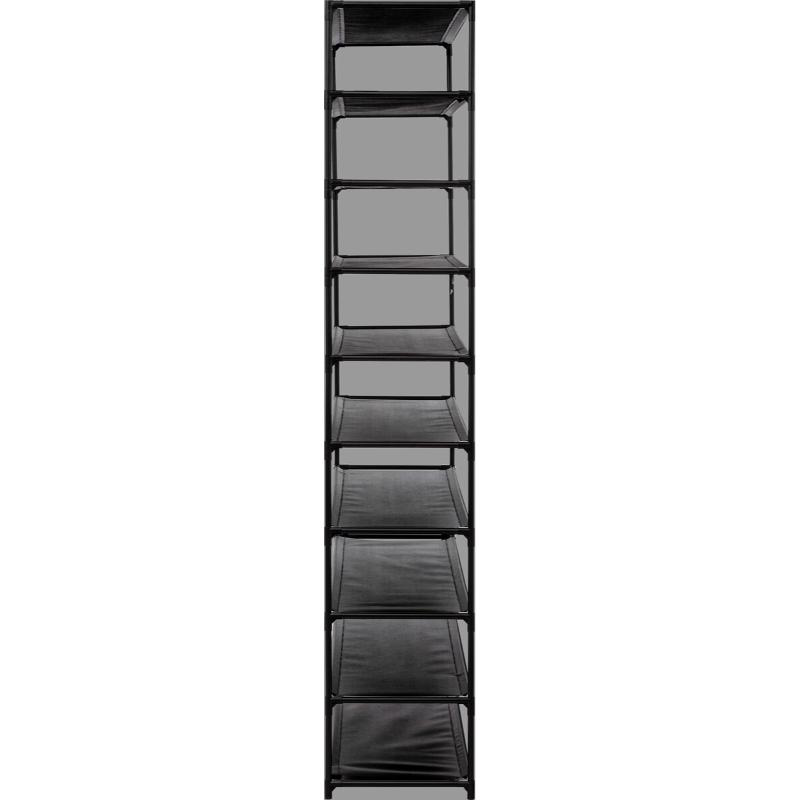 Five shoe rack with 10 shelves - grey, , medium image number null