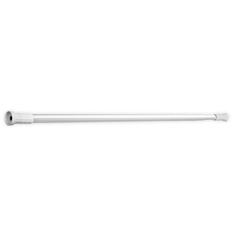 Bathroom curtain hose 125x220cm white, , medium-null