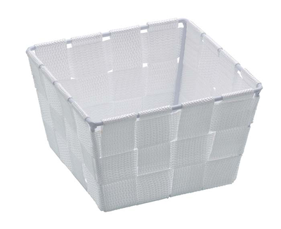 Wenko basket mini sq.white adria, , medium