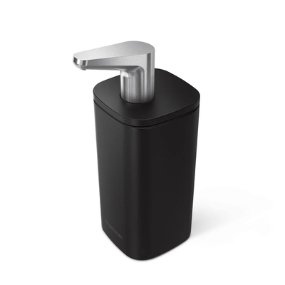 Pulse pump soap dispenser matte black steel, , medium