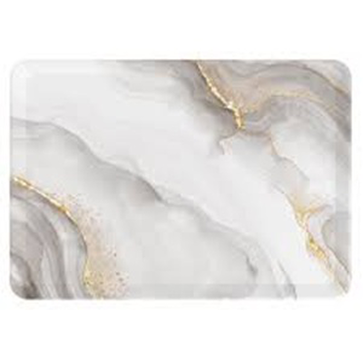 Ankor melamine tray 37.2x26.2x2.5cm marble, , medium