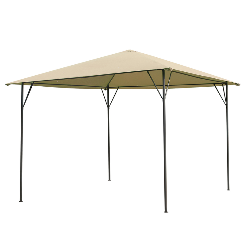 L.h garden gazeepo 3x3x2.55m light brown, , medium-null