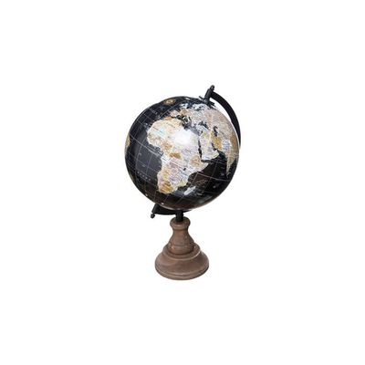 Globe metal 19,5x18x32cm