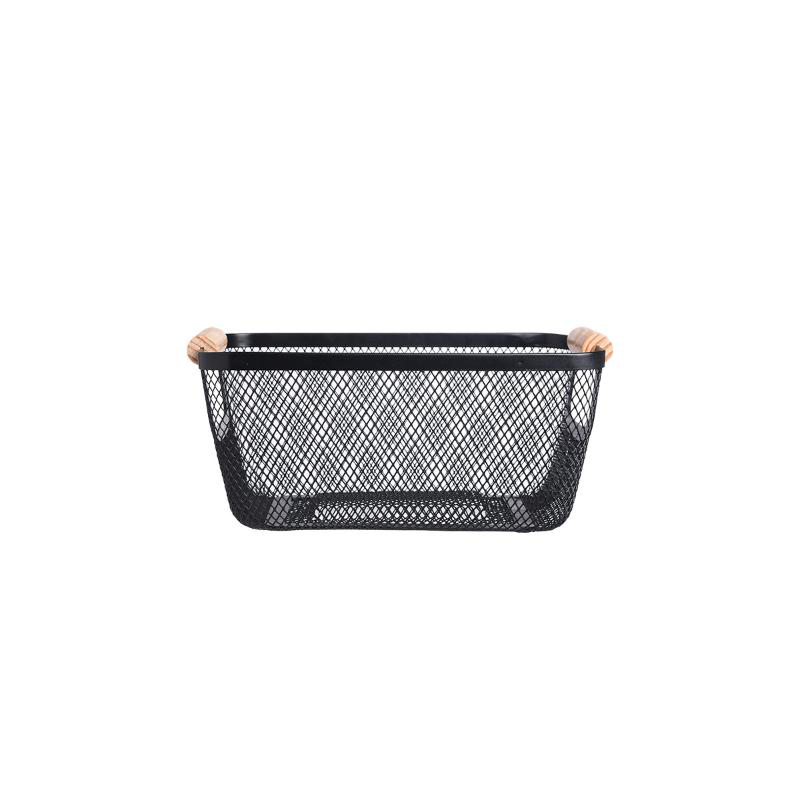 Estia storage basket 27x17x11cm - black, , medium-null