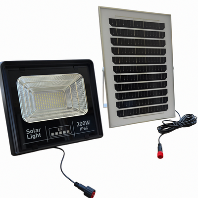 Αδιάβροχος ηλιακός προβολέας led jortan 200w με ένδειξη φόρτισης, , medium