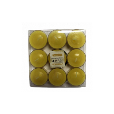 Citronella anti-mosquitoes candles 9 pcs