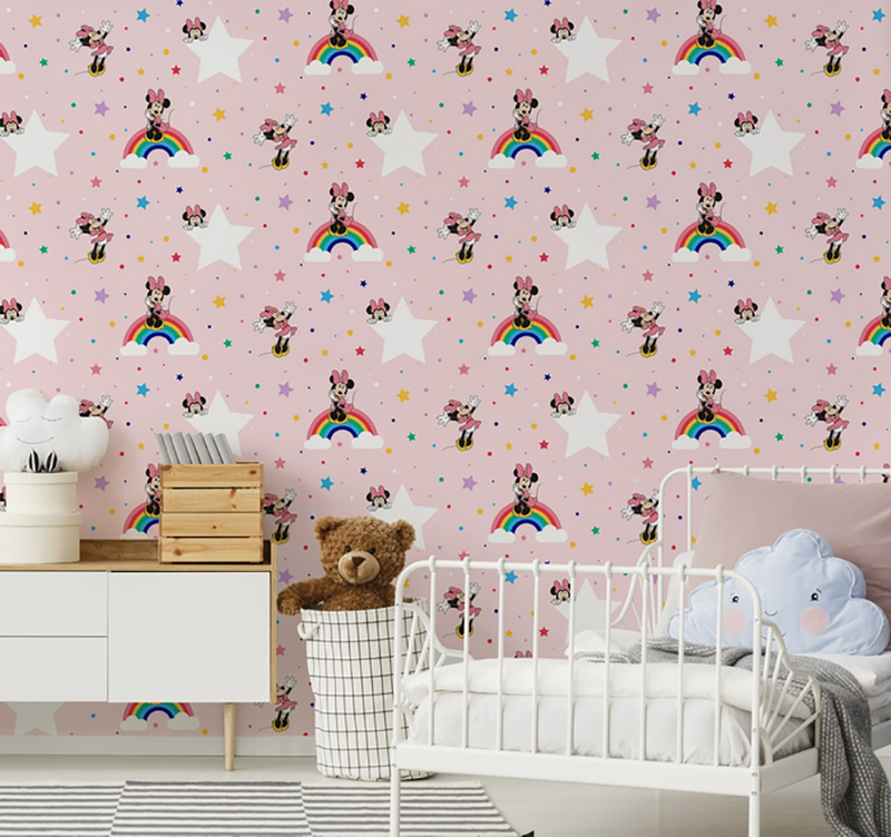 Pink rainbow minnie 108592, , medium-null