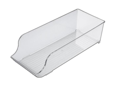 Plastic fridge organizer 14x34cm