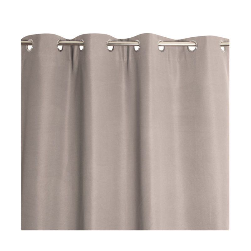 Product image: Ready curtain 138x240cm must thermique taupe-null